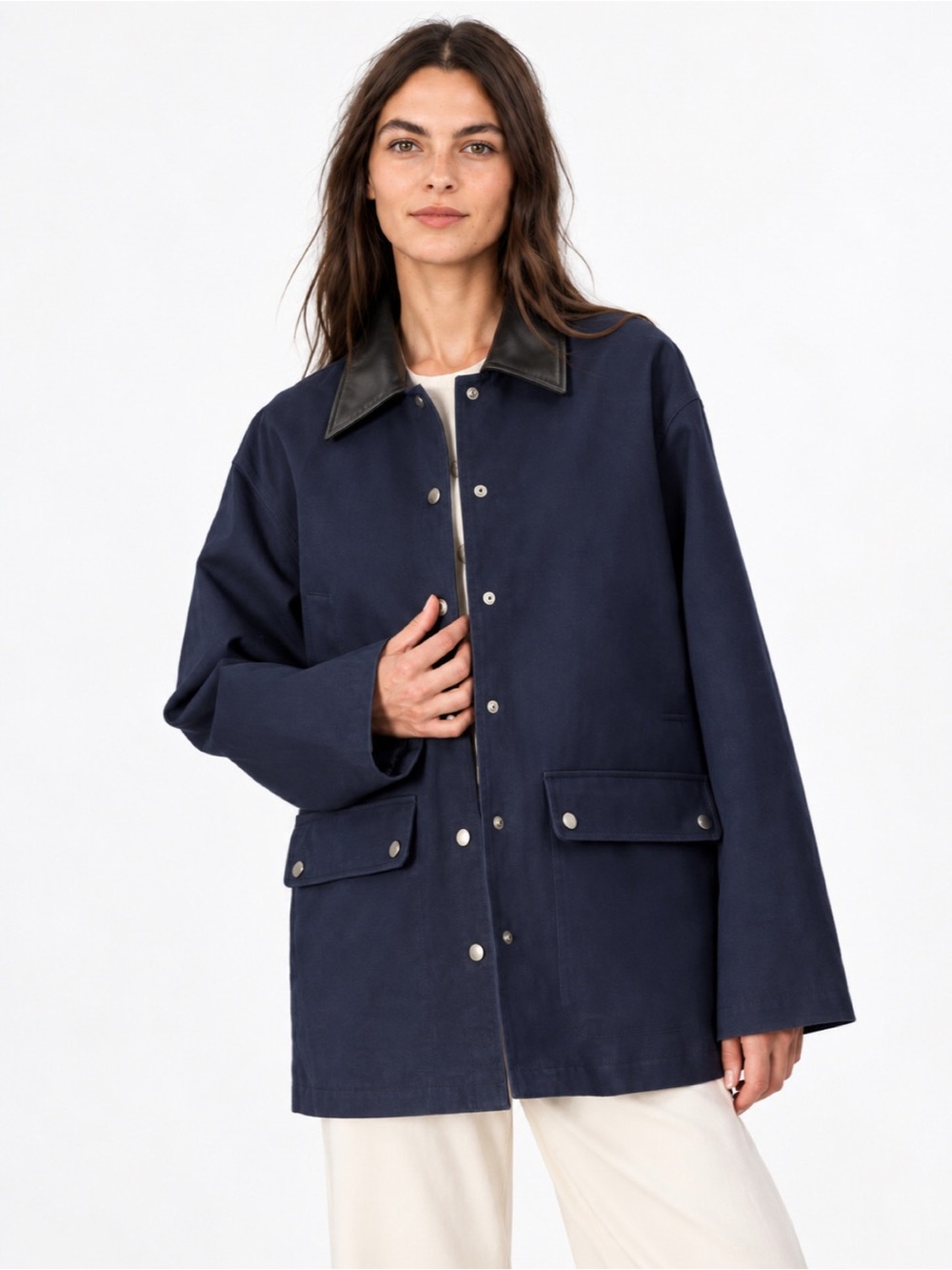 New w/ Tags Rag & Bone Barn Jacket in Navy size Small